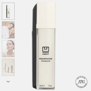 U Beauty Resurfacing Compound, 50ml + 10ml travel size NWT